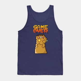 8-bit Infinity Game Over Tank Top